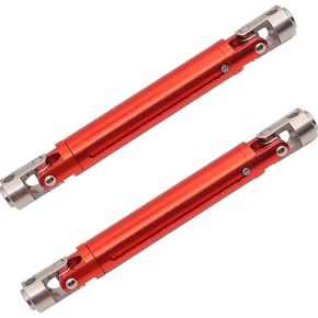 2Pcs Center Driveshafts for Redcat Gen 8 V2 Dive Shafts Upgrades Parts Everest Gen8 Scout II RER11415 Red