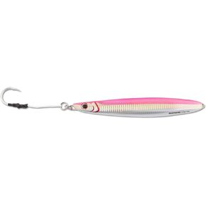 SHIMANO Butterfly Flat-Side 140G Pink Silver Hook #5/0