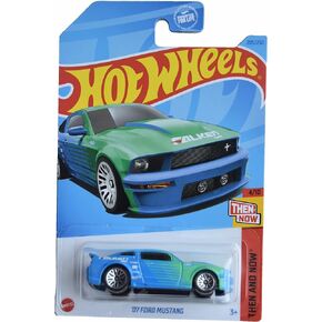 Hot Wheels '07 Ford Mustang, Then and Now 4/10 [Blue/Green] 205/250