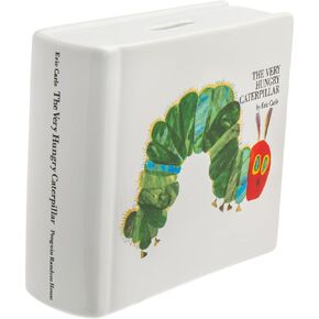 Eric Carle Kids Book Shaped Piggy Bank, The Very Hungry Caterpillar
