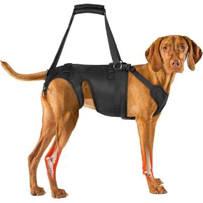 Visinite Dog Lift Harness for Large Dogs, Dog Sling for Large Dogs Hind Legs, Dog Back Legs Support Harness Lifting with Handles Dog Hip Support Brace Help for Arthritis Weak Legs Injuries Mobility