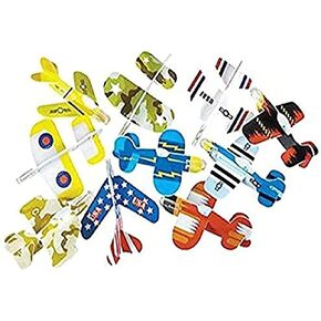 Rhode Island Novelty 72 PC 4 Inch Foam Glider Assortment