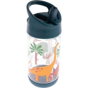 Stephen Joseph, Kids Flip Top Water Bottle, 10 oz Tritan BPA Free, Water Bottle for Girls & Boys, Back to School Flip Top Bottle, Sharks