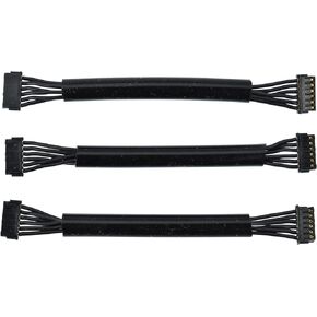 Apex RC Products 70mm Silicone Brushless Motor Sensor Wire Cable - 3 Pack #1040