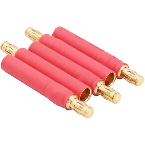 No Wires 3.5mm Male to 4mm Female Bullet Plug Adapter Connector for RC ESC Motor(B116-5)
