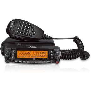 TYT TH-9800D Plus Version Quad Band Cross-Band 50W Mobile Transceiver Vehicle Radio Amateur Base Station, Cable/Software incl Black