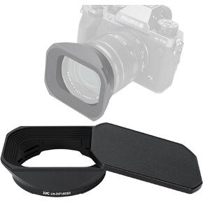 XF 14mm Hood, XF 18-55mm Hood, JJC Metal Square Lens Hood, Aluminum Alloy, Fuji XF 14mm F2.8 Hood, XF 18-55mm F2.8-4 Lens Shade, Compatible with Fujifilm XF 14mm F2.8 R & XF 18-55mm F2.8-4 R LM OIS