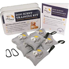 Interactive Dog Toys Dog Scent Training Kit Enhance Sense of Smell, Scent Training for Dogs Dogs Puzzle Brain Games Provide Mental Stimulation, Snuffle Toy for Dogs Nosework Game