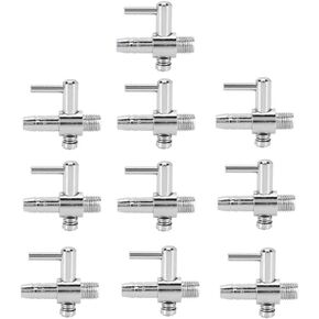10 قطع 2-Way حوض السمك صمام التحكم في تدفق الهواء حوض السمك رافعة مضخة صمام مزدوج الاتجاه لخزان حوض السمك in Kuwait