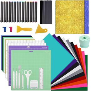 Daskwsn Accessories and Supplies Bundle with Weeding Tool and Adhesive Vinyl Sheet for Cricut Maker and All Explore Air All-in-One Cricut Starter Kit for Beginners Crafting Project in Saudi Arabia