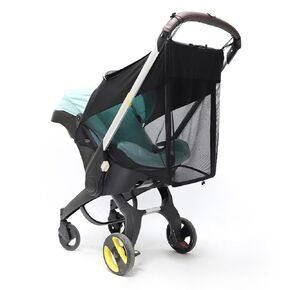 2 in 1 Strollers Sun Shade Net fit DOONA Baby Stroller and Carseat Sunshade Extension UV Protection Sun Cover Awning Umbrella 360° Full Coverage Snooze Shade Breathable Sun Protection Canopy
