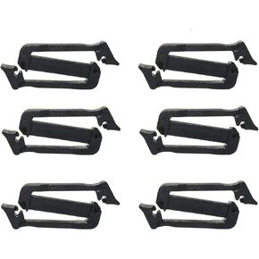 ماجيك آند شل 6 قطع 1 بوصة مشبك حزام مشبك حقيبة الظهر مشبك حزام مولي in Kuwait