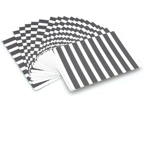 Fanning and Manipulation Cards Magic Stage Magic Trick (Black White)