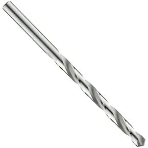 Cleveland 2228 High Speed Steel Jobbers' Length Drill Bit, Uncoated (Bright), Round Shank, 118 Degree Split Point, Wire Size #44 (Pack of 12)