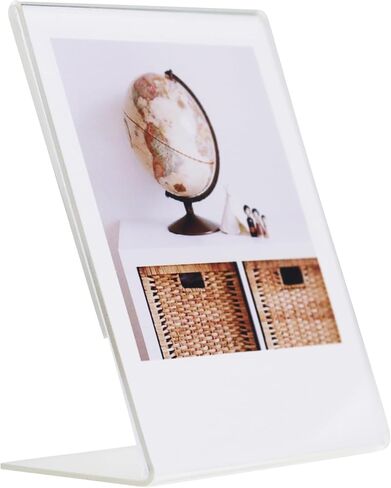 إطار صورة مربع لكاميرا Fujifilm Instax SQ Film SQ1 SQ6 SQ10 SQ20 SQ40 NONS SL660 المربعة الفورية، شفاف، عبوة من 5 قطع. (شكل L) in Saudi Arabia