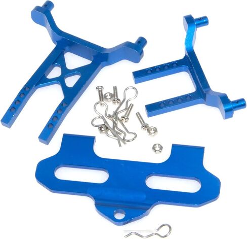 مجموعة ترقية من سبائك الألومنيوم المعدنية لـ Traxxas 1/18 LaTrax Teton Rally Desert Prerunner SST Rc استبدال قطع غيار السيارات 7615 7637 7650 7669 7532 7630 (أزرق) in Saudi Arabia