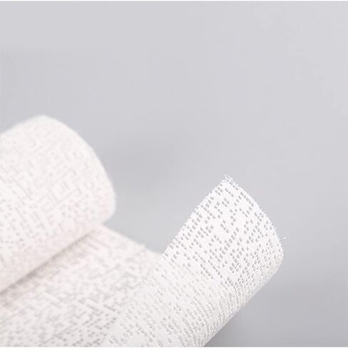 12 حزمة من شرائط الجص المصنوعة من القماش الجص من الشاش السائبة لحرف الهوايات، لفات من القماش الجص مقاس 4 بوصات × 15 قدمًا لصب البطن، وصناعة الأقنعة، والمنحوتات، وقوالب الجسم، والمشروعات اليدوية، وفنون المناظر الطبيعية in Kuwait