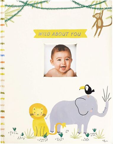سي آر جيبسون B248-22583 كتاب أطفال مع صندوق هدايا، حيوان حديقة الحيوان "Wild About You"، مقاس 8.75 بوصة عرض × 11.25 بوصة ارتفاع in Saudi Arabia