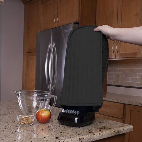 CalidakA Kitchen Blender Cover, Black, 40x20x17cm in Saudi Arabia