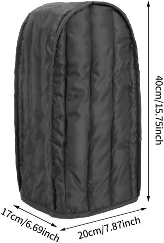 CalidakA Kitchen Blender Cover, Black, 40x20x17cm in Saudi Arabia