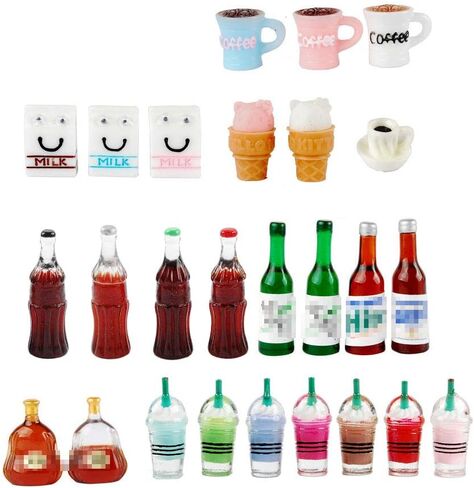 NWFashion Miniature Drinks Bottle (20pcs Mix) in Kuwait
