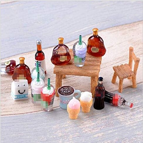 NWFashion Miniature Drinks Bottle (20pcs Mix) in Kuwait