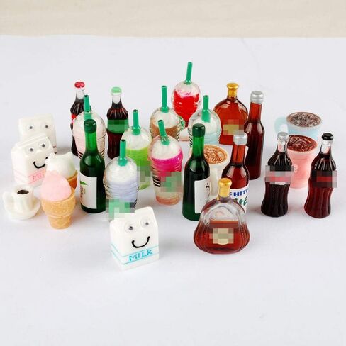 NWFashion Miniature Drinks Bottle (20pcs Mix) in Kuwait