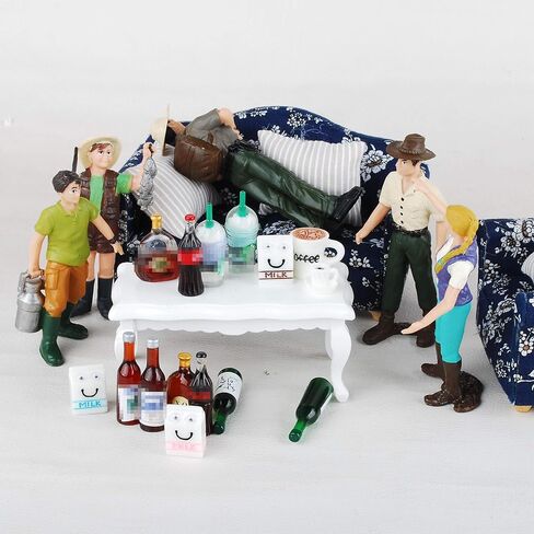 NWFashion Miniature Drinks Bottle (20pcs Mix) in Kuwait