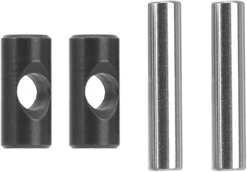 مجموعة أدوات سيارة RC مكونة من قطعتين من دبابيس عمود محرك RC مع قطعتين من براميل RC CVD لـ ARRMA 1/5 Outcast Kraton 8s، فولاذ، أسود in Saudi Arabia