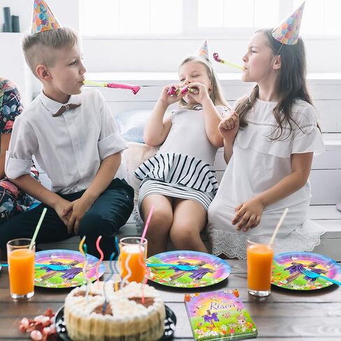 96 Pieces "He is Risen" Easter Day Tableware Set Party Supplies - Religious Theme Disposable Dinnerware with Paper Plates, Napkins, Forks for Spring Resurrection Christian Celebration Favors in Kuwait