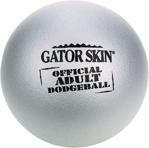 S&S Worldwide Gator Skin Official Adult Dodgeball, 12" Diameter, Vinyl in Saudi Arabia