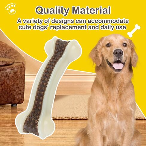لعبة للكلاب الأليفة - عصا مضغ متينة للتسنين للكلاب الصغيرة، وجبة خفيفة للكلاب الصغيرة والمسترد الذهبي والسلالات الكبيرة، لعبة مضغ للكلاب (حلقة) in Kuwait