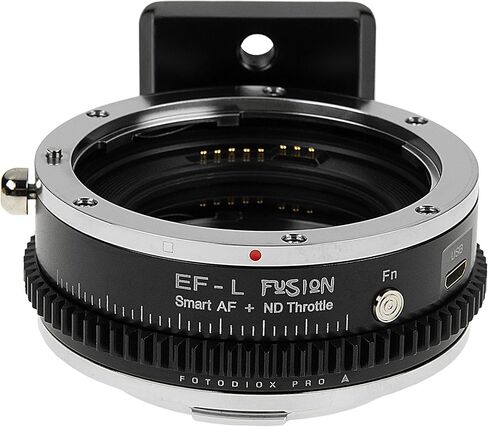 Vizelex Fusion ND Throttle Smart Adapter Compatible with Canon EF Full Frame Lenses on Select L-Mount Alliance Cameras in Saudi Arabia