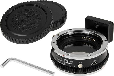 Vizelex Fusion ND Throttle Smart Adapter Compatible with Canon EF Full Frame Lenses on Select L-Mount Alliance Cameras in Saudi Arabia