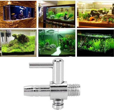 10 Pieces 2-Way Aquarium Air Flow Control Valve Aquarium Lever Pump Double Way Valve for Aquarium Fish Tank in Kuwait
