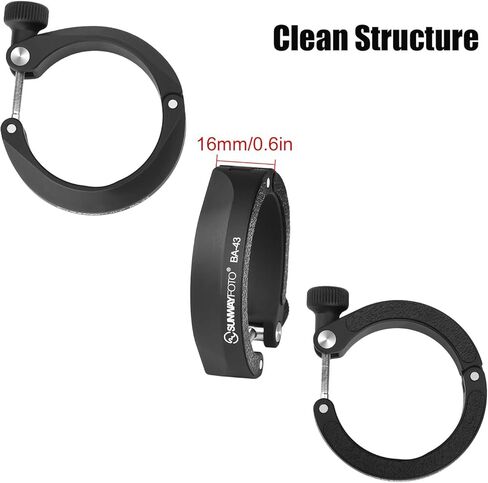 SUNWAYFOTO BA-43 Cell Phone Photography Adapter for Binocular, Universal Smartphone Mount for Binocular,Capture Photos and Video Through Binocular in Saudi Arabia