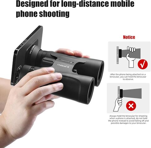 SUNWAYFOTO BA-43 Cell Phone Photography Adapter for Binocular, Universal Smartphone Mount for Binocular,Capture Photos and Video Through Binocular in Saudi Arabia