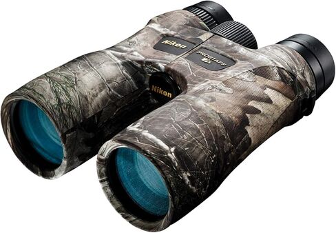 Nikon Prostaff 7S 10x42 Binoculars (16642) TrueTimber Kanati Camo Compact Binocular Bundle with Lens Pen, Carry Case, and Cloth for Adults - Bird Watching, Hunting, Zoom Optics Lightweight Camouflage in Saudi Arabia