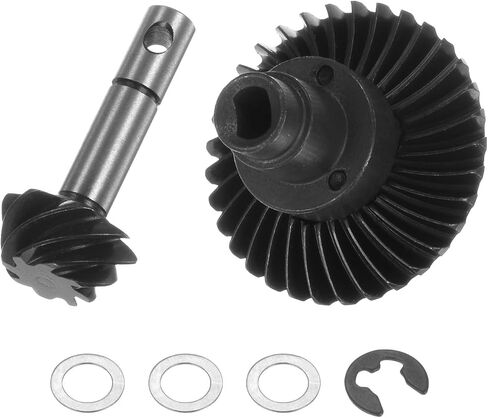 uxcell Steel Diff Gear Steel, 33T 8T Helical Gear RC Car, 1 Set Crawler Truck Car Upgrades Parts Accessories in Saudi Arabia