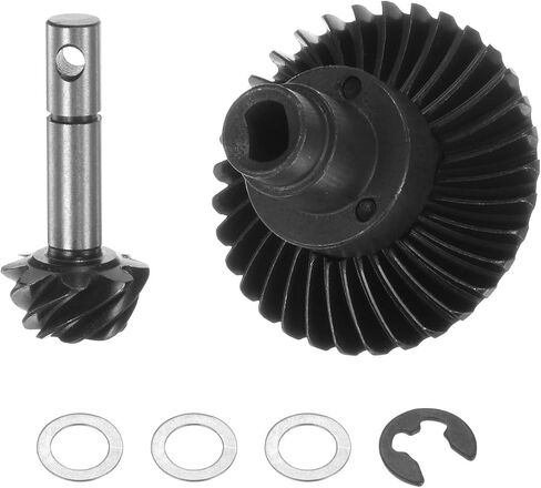 uxcell Steel Diff Gear Steel, 33T 8T Helical Gear RC Car, 1 Set Crawler Truck Car Upgrades Parts Accessories in Saudi Arabia