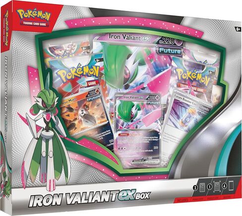 Pokémon TCG Iron Valiant ex Box in Saudi Arabia