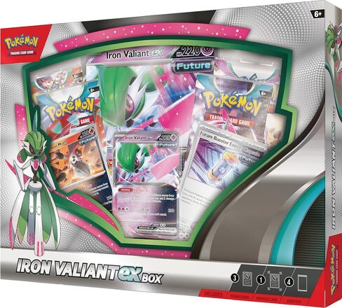 Pokémon TCG Iron Valiant ex Box in Saudi Arabia