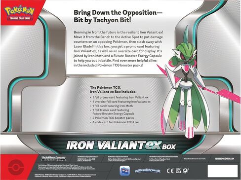 Pokémon TCG Iron Valiant ex Box in Saudi Arabia