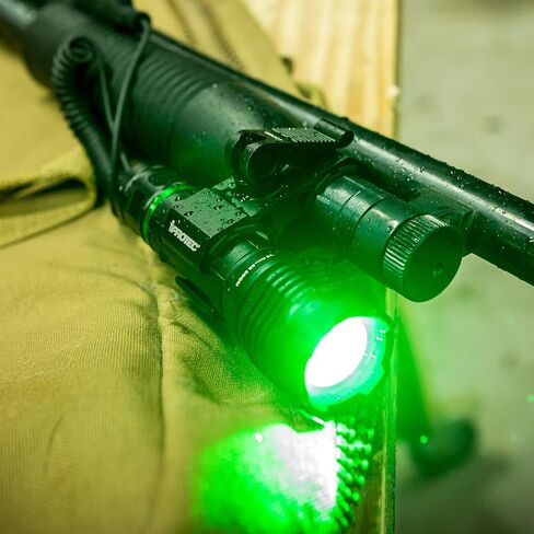 أضواء iProtec O2 Beam طويلة المدى على شكل برميل | أوضاع إضاءة عالية ومنخفضة وقوية | يناسب أقطار الأسطوانة والنطاق 20 مم - 32.5 مم | متوفر في الأضواء الخضراء والبيضاء in Kuwait