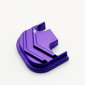 Slide/Upper Cover Back Plate for Glock Gen 1,2,3,4 Aluminum (Purple)