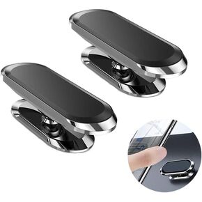Car Phone Holder Mount for Car 2 Pack Car Mount Adhesive Rotary Folding Cell Phone Holder Phone Holders for Your Car Mount Compatible with All Smartphones of iPhone Huawei, Xiaomi Samsung