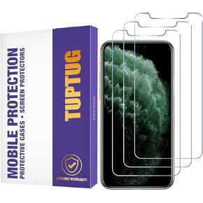 Tempered Glass Screen Protector for iPhone 11 Pro Max, Xs Max (3 Pack) Toughened Glass Protective Cover for 6.5inch Apple iPhones [Ultra Clear] [Case Friendly] [Easy Install] [No