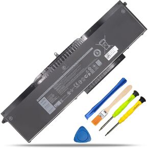 1FXDH Laptop Battery Replacement for Dell Latitude 15 5501 5511 E5501 E5511 Precision 3541 3551 Series Notebook 01WJT0 1WJT0 0D191G D191G CN-0D191G 11.4V 97Wh 8071mAh