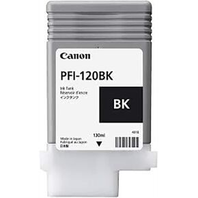 Canon PFI-120BK (2885C001AA) Standard Yield Ink Cartridge (Black) in Retail Packaging