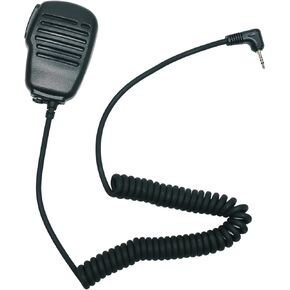 Speaker Mic Shoulder Handheld Microphone 1 PIN 2.5MM for Motorola Talkabout Walkie Talkie 2 Way Radio MD200TPR MH230R T600 T200